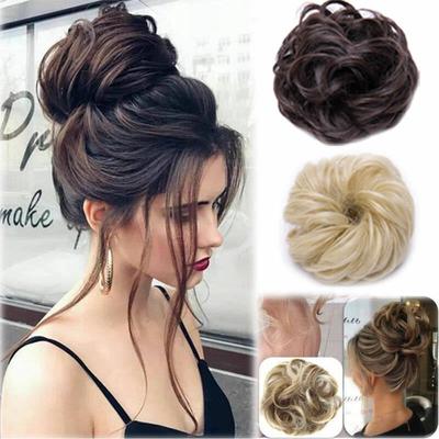 Volosy Bun Volos Temno Korichnevyj Messy Bun Rasshirenie Volos Zhenshin Volnistye Kudryavyj Updo Scrunchie Uprugoj Kupit Po Nizkim Cenam V Internet Magazine Joom