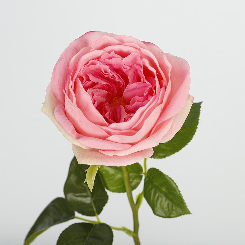Simulation rose fake flower ornament home decoration feel rose simulation flower