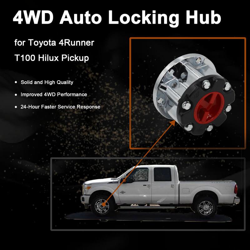 1 adet x Toyota 4Runner T100 Hilux Pickup Toyota VAN B006 için Manuel Tekerlek Kilitleme Göbekleri 43509-35030 4350935030 çinko alaşımı