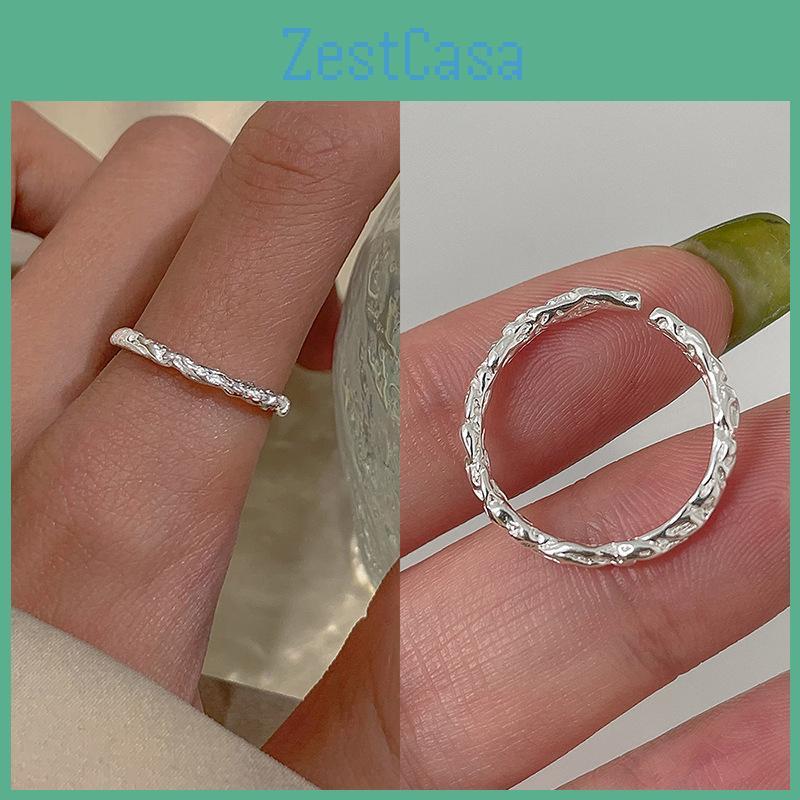 Stylish Minimalist Geometric Copper Ring For Women Ins Luxury Design 2023 Spring