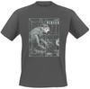 Monkey Grid Pixies Band T-Shirt 100% Baumwolle Grafik-T-Shirt Herren Damen Sommer Streetwear Top