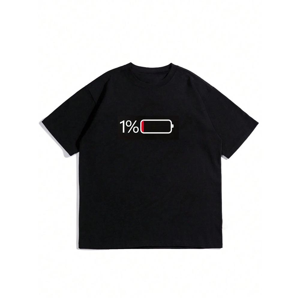 

1% Мужская хлопковая футболка, роскошный бренд, модная, большого размера, повседневная, с коротким рукавом, уличная, классическая, с принтом, новое поступление, футболка XXXXL
