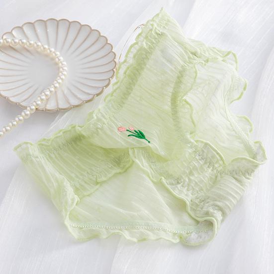 Stylové Dámské Kalhotky Tulipány Vnitřní Nošení Super měkké Kalhotky Kalhotky Dámské Oblečení