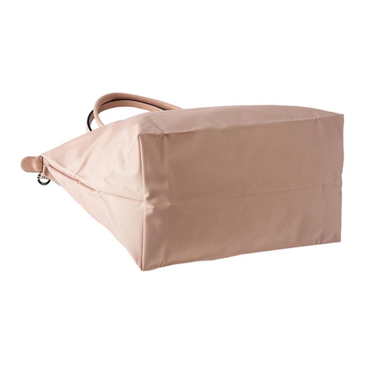 Longchamp Le Pliage Club 31 Long Handle Flap Zipper Embroidered Logo Tote Bag Women Tote Hawthorn-White 1899619566