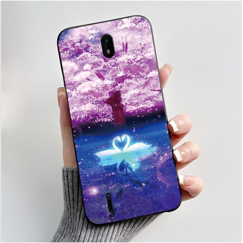 Casing For Nokia C01 Plus TA-1383 TA-1387 C1 2nd Edition Case Aesthetic Fashion Cute Cat Soft Silicone TPU Shockproof Back Cover