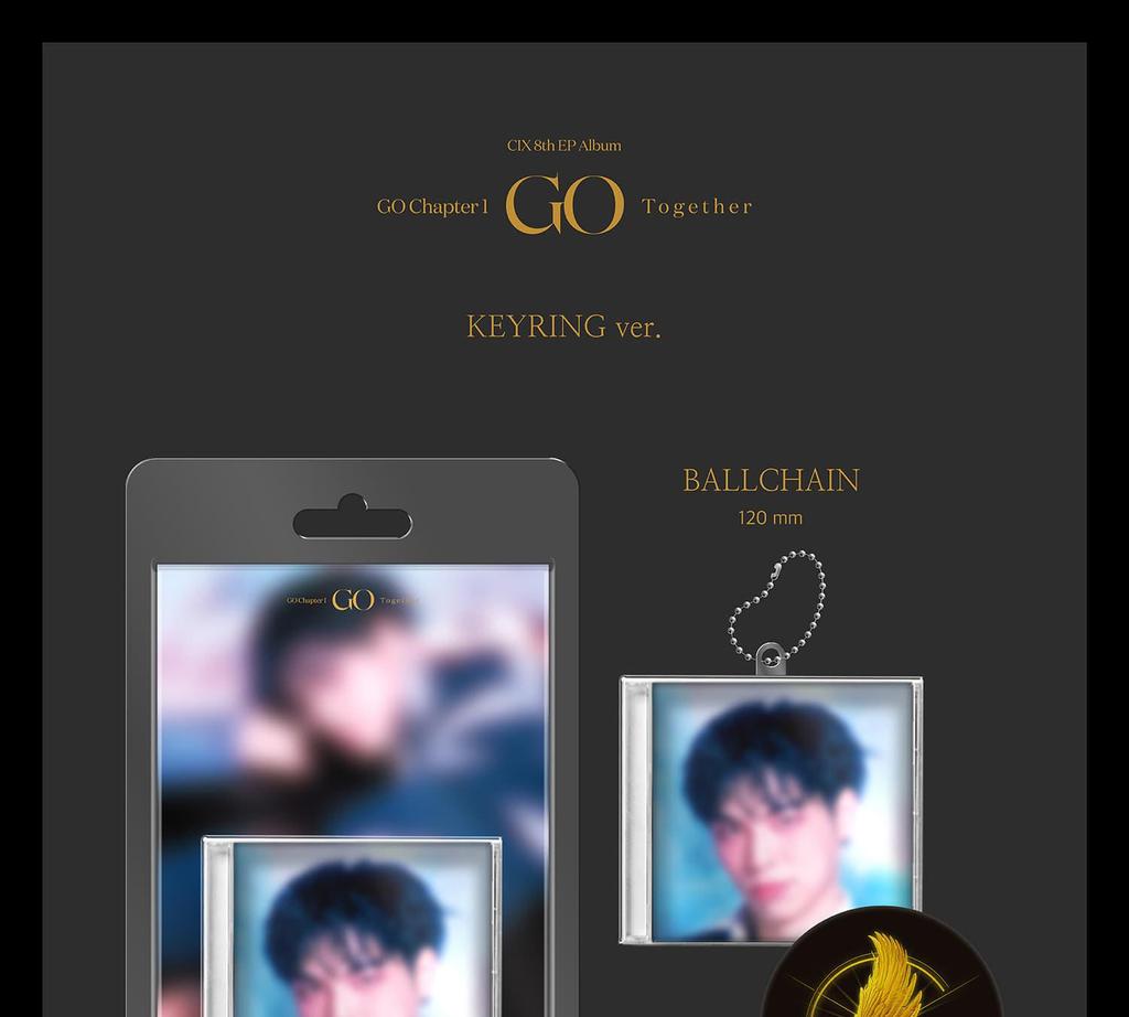 (KEYRING Ver.) CIX [GO Chapter 1 : GO Together] 8th MINI ALBUM
