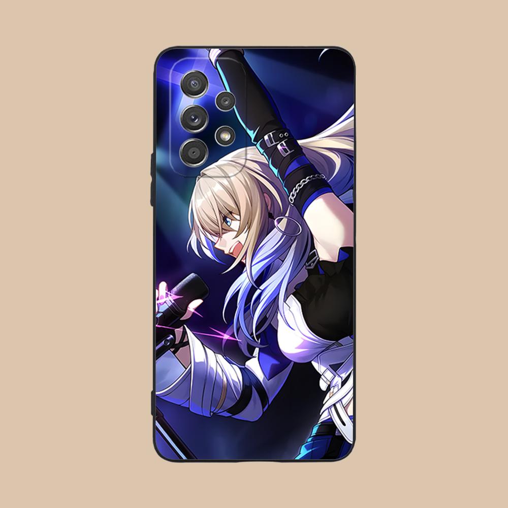 

HSR Serval Matte TPU Mobile Phone Case for Samsung Galaxy A56 55 54 53 52 51 36 35 34 23 16 15 5G Colorful Cover Galaxy A51 5G