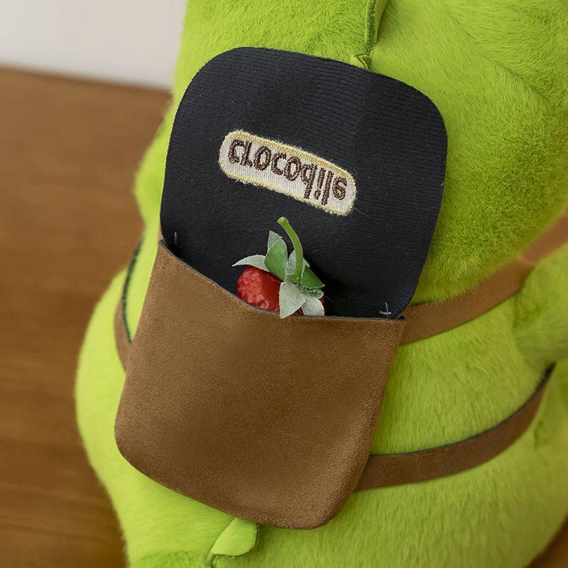 20CM New Crocodile Plush Toy Kawaii DIY Backpack Super Soft Little Crocodile Doll As A Birthday And Christmas Gift For Children