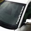 Creative Prestige Performance Slogan Car Front Windshield Sticker Car Front Rear Window Door Vinyl Decal Auto Decor Accessories