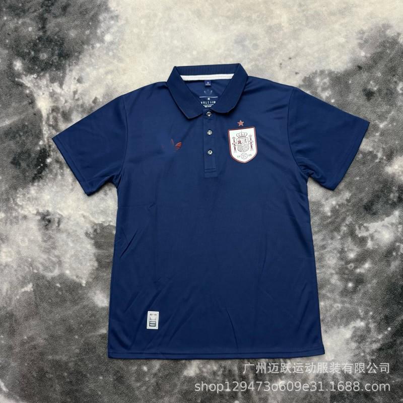 Sports Polo Shirts Football Fans - National Team Club Short Sleeve Tops Running Cycling Fitness