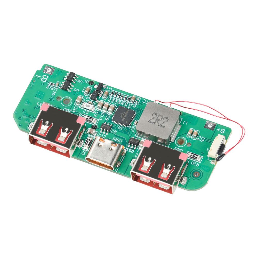 22,5W Schnelllade-Modul TFT-Farbdisplay Digitalanzeige Schnelles Laden Mobile Power Motherboard für ternäre Lithiumbatterie