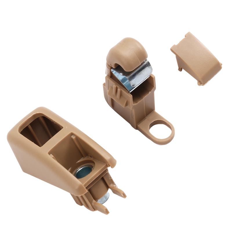N61R-Car Retainer Sunvisor Clip Sun Visor Clip Bracket 971857561 For Porsche Panamera 2016- Beige