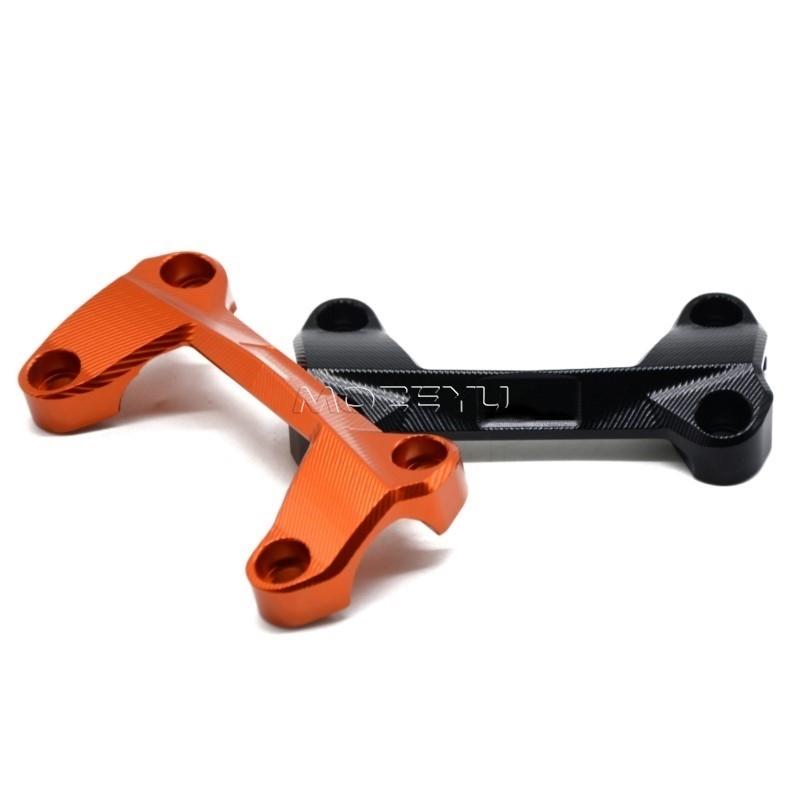 For KTM DUKE 125 200 250 390 DUKE 2006-2017 2018 Motorcycle Accessories Handlebar Riser Top Cover Clamp