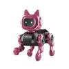 Electric Robotic Dog Toy Mini Interactive Walking Robot Puppy For Kids Birthday Gifts Cute Electronic Pets Gold Blue Pink