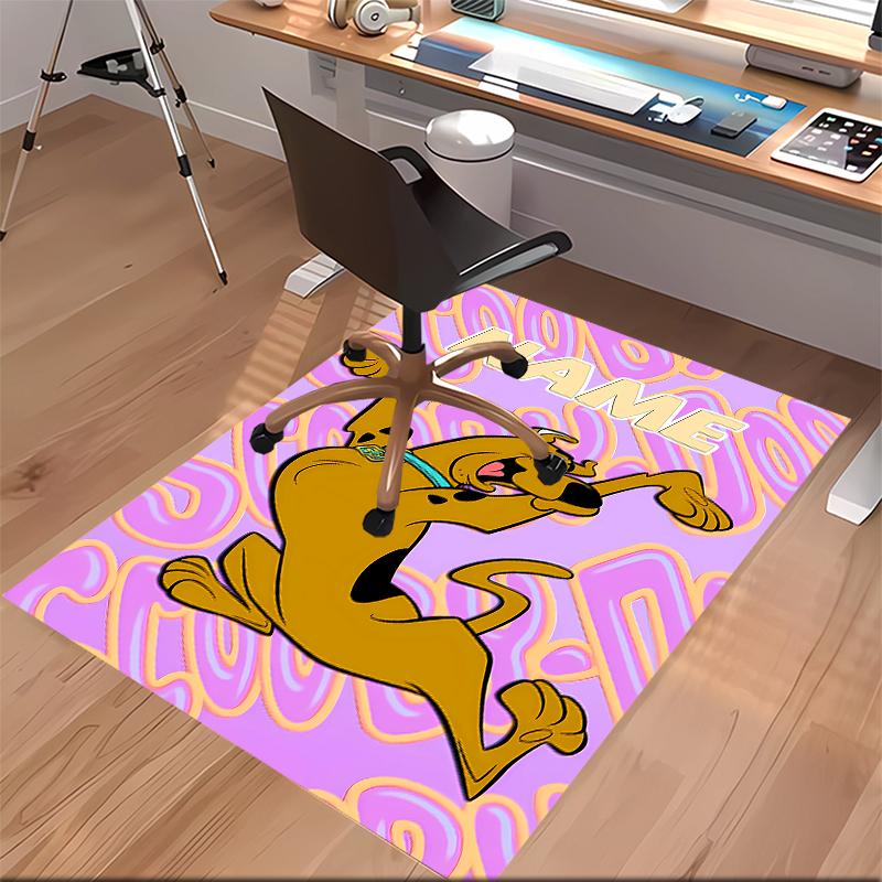 Custom Personalization Scooby-Doo Print Area Rug - Soft, Washable Non-Slip Indoor Mat,Living Room,Home&Office Decorative Rug