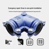 Pulinle Cast Iron Elbow Repair Clamp