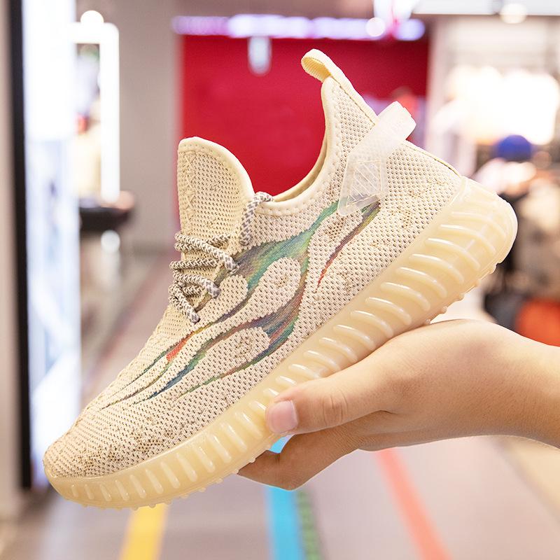 Fashion 2024 New Men's Breathable Casual Sports Shoes Transparent Jelly Sole Fashion Korean Edition Shoes Spring/Summer Men's Shoes