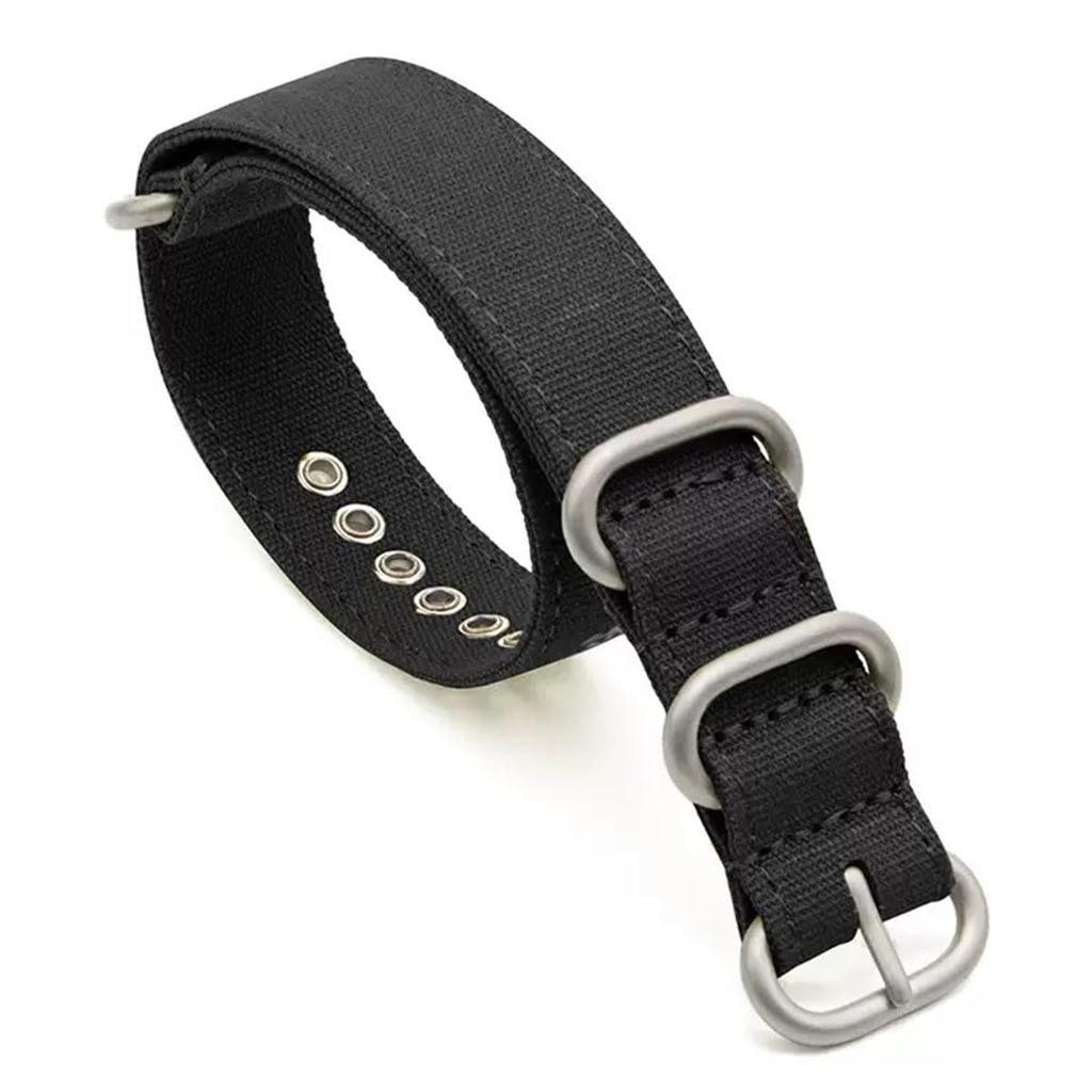 HEYOZURY Thickened Canvas NATO Watch Strap 18mm 20mm 22mm 24mm 26mm Direct from Japan