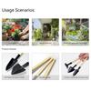 9-Piece Garden Tool Storage Apron with Multiple Pockets Gardener Apron for Women and Men Harvesting Picking Weeding