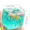 Transparent Ocean Squishy Balls Ice Cube Squishy Toy Children Autism Sensory Toys  Boys Girls