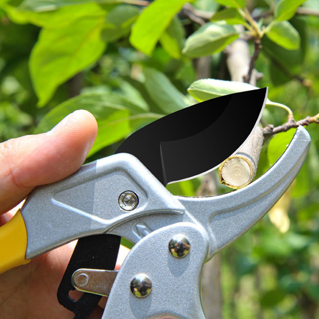 Pruning Shears Ergonomic Straight Handle Segmented Garden Pruner Aluminum Alloy Fruit Tree Branch Cutter