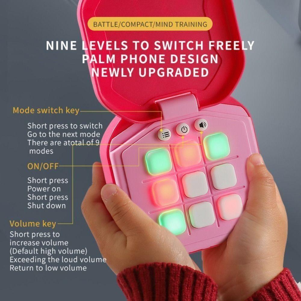 Electronic Components Jingzi Chess Game Machine 9-IN-1 Noughts and Crosses Game  Adults Kids