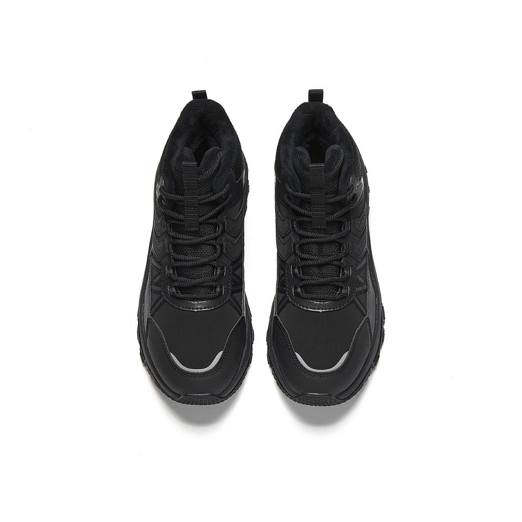 Anta Explore SE High-Top Non-Slip Wear-Resistant Warm Sports Cotton Shoes Women Sneakers Basic-Black 922548925-3