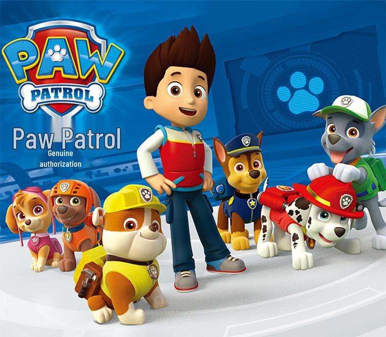 Dětské protiskluzové letní koupelnové pantofle Tlapková patrola pro chlapce a dívky