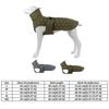 Reflective Strip Dog Winter Coat High-neck Design Fleece Lining Dog Turtleneck Thickened Warm Winter Dog Clothes Winter