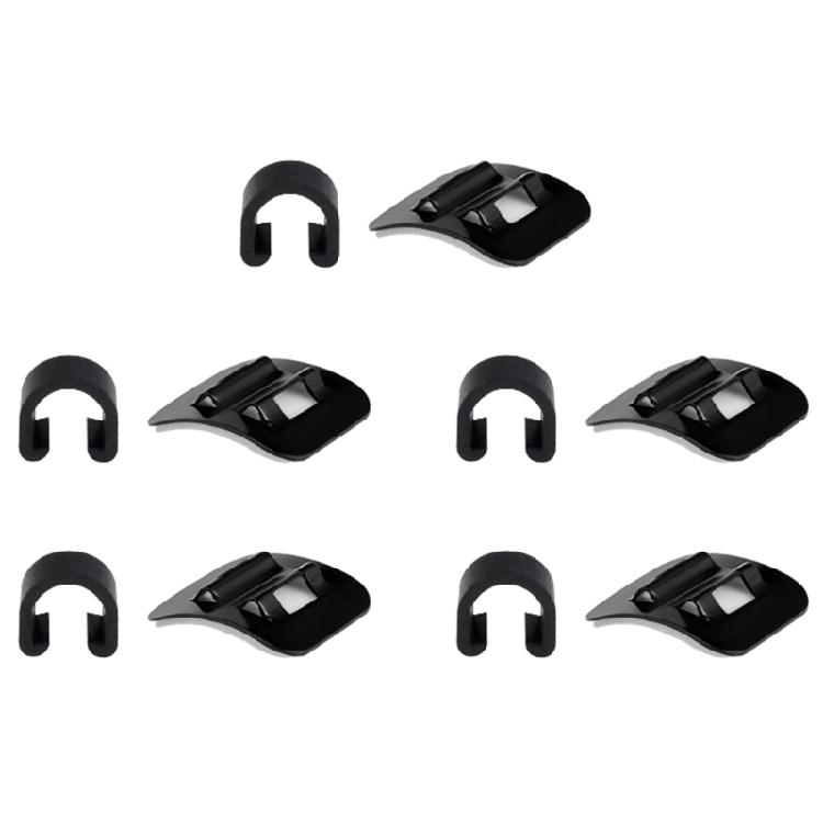 5/10set Bike Cable Guide Bicycles Cable Clamp Housing Hose Guide Cycling Part