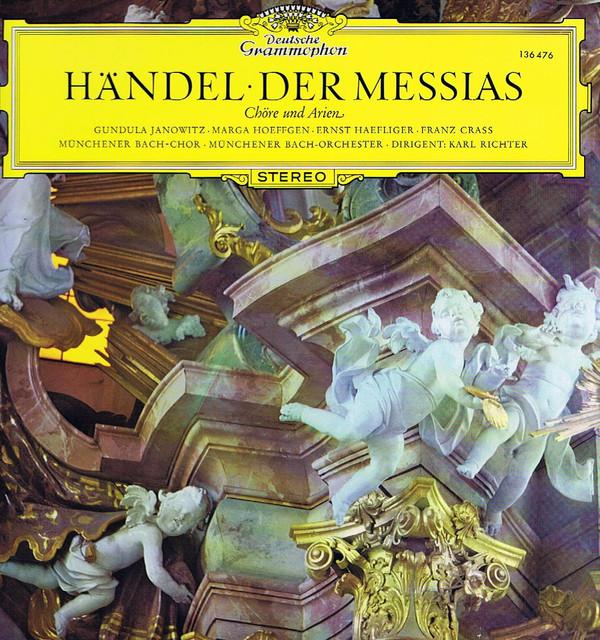 

LP Record VARIOUS - Händel, Chöre Und Arien Aus Der Me 136476 Deutsche Grammo Germany Classical Used