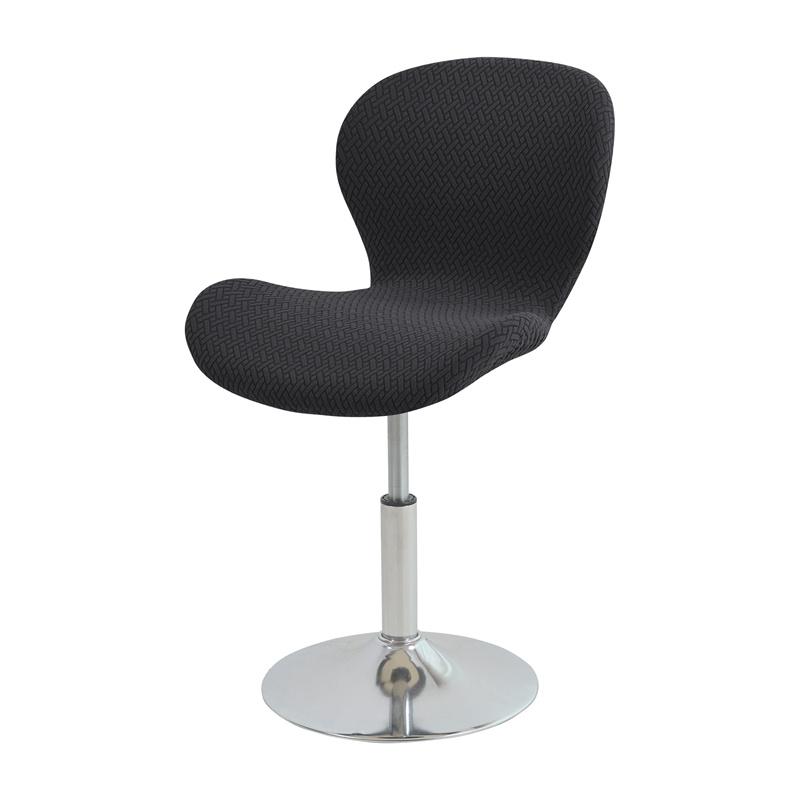 1/4pcs Durable Jacquard Butterfly Curved Chair Cover All-inclusive Bar Seat Cover Elastic Stool Seat Slipcovers for Living Room