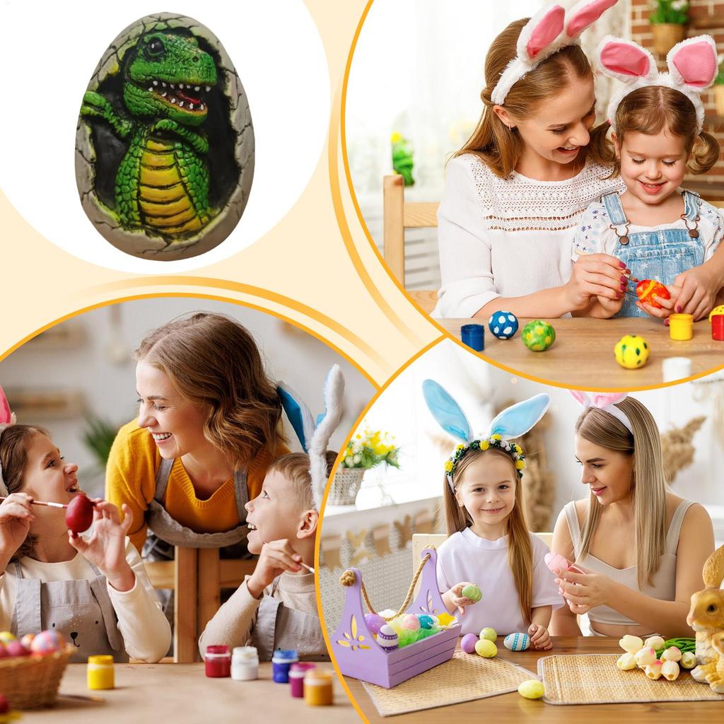 Egg Dinosaur Toys Handcrafted Fidget Figurines Dragon Easter Eggs For Adults Kids Girls Home Easter Party Indoor Birthday Desk