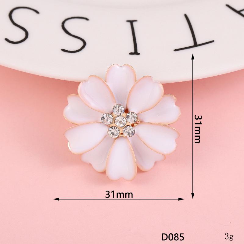 Five-Petal Diamond Flower Snowflake DIY Phone Shell Sticker