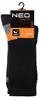 Work sock, ribbed cuff, high, size 43-46