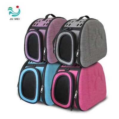 Frosted EVA Breathable Foldable Pet Backpack for Cats and Dogs