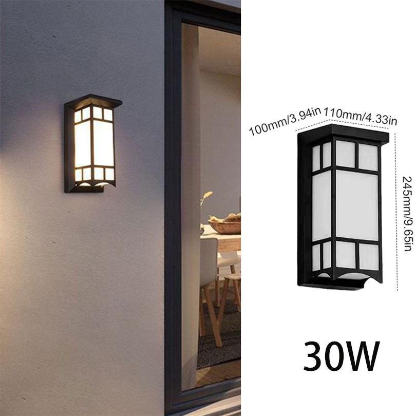 Led Outdoor Wall Light Waterproof IP66 Led Outdoor Lighting Porch Lights Balcony Garden Lights Outdoor Wall Lamp