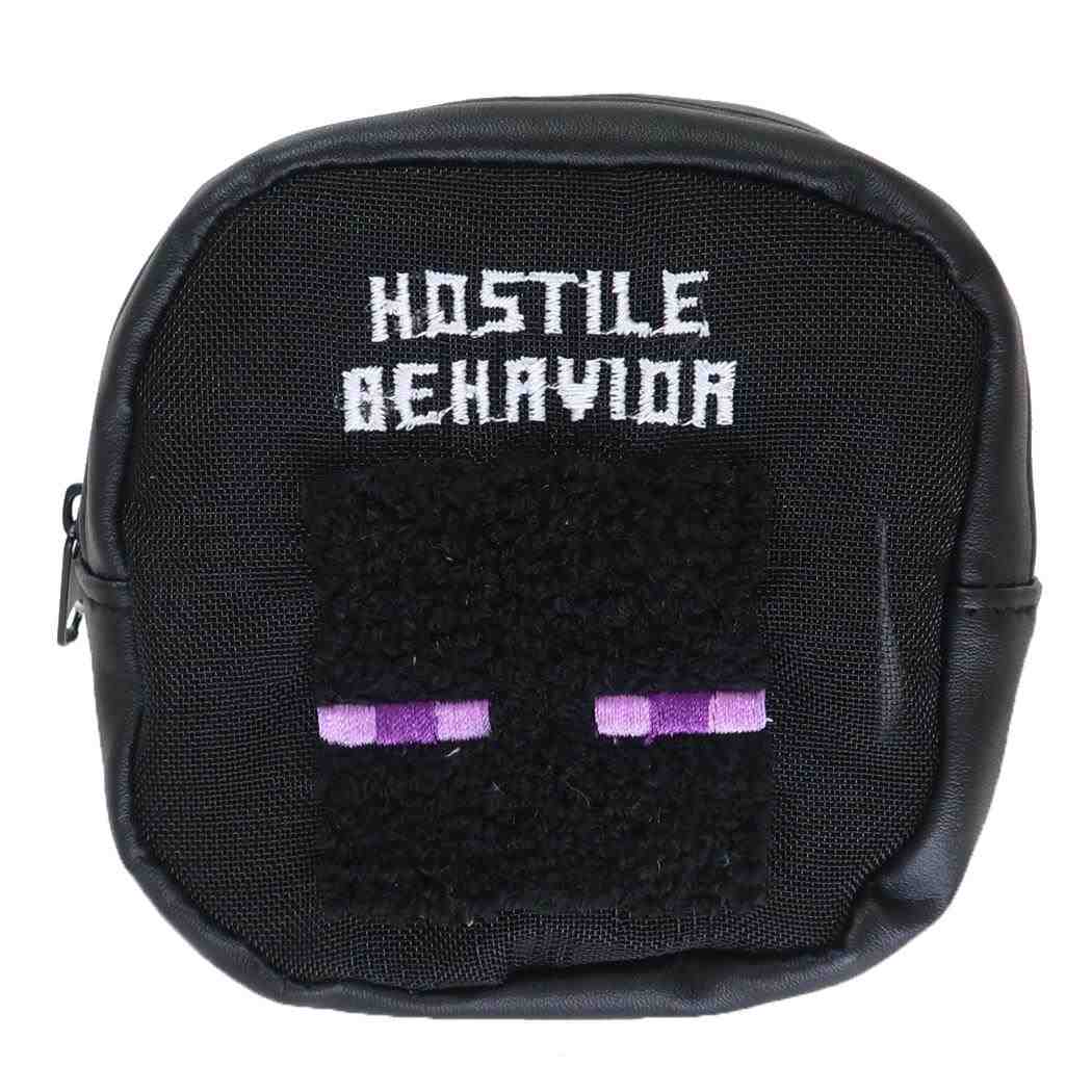 Mesh Multi Pouch Cosmetic Minecraft Enderman Keik company Small Item Storage Game