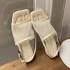 Mode Bequeme Atmungsaktive Mesh Flache Sandalen Damen Mode Eckige Zehenpartie Riemchen mit Schnalle Designer Schuh Sommer Strand Freizeit Schuh