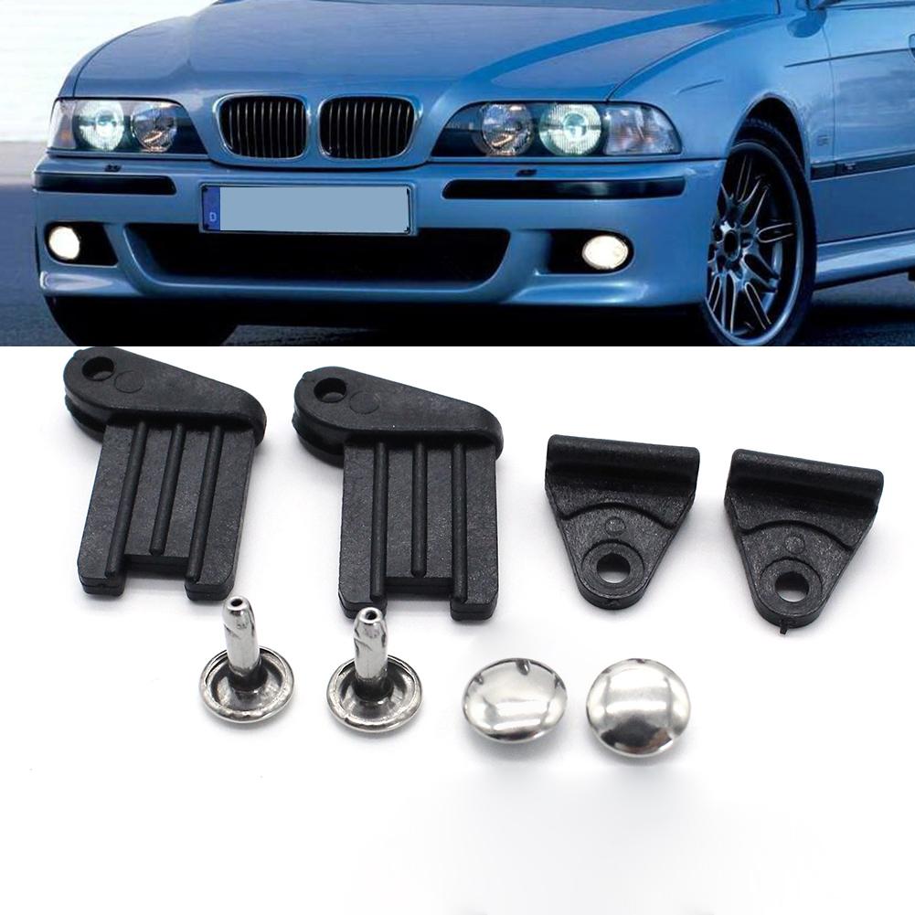 

2 Sets Rear Sunshade Sunblind Repair Kit M5 Window Curtain Sun Shade Blind Clips Bracket Set for BMW E38 E39 3 5 7 Series China Mainland