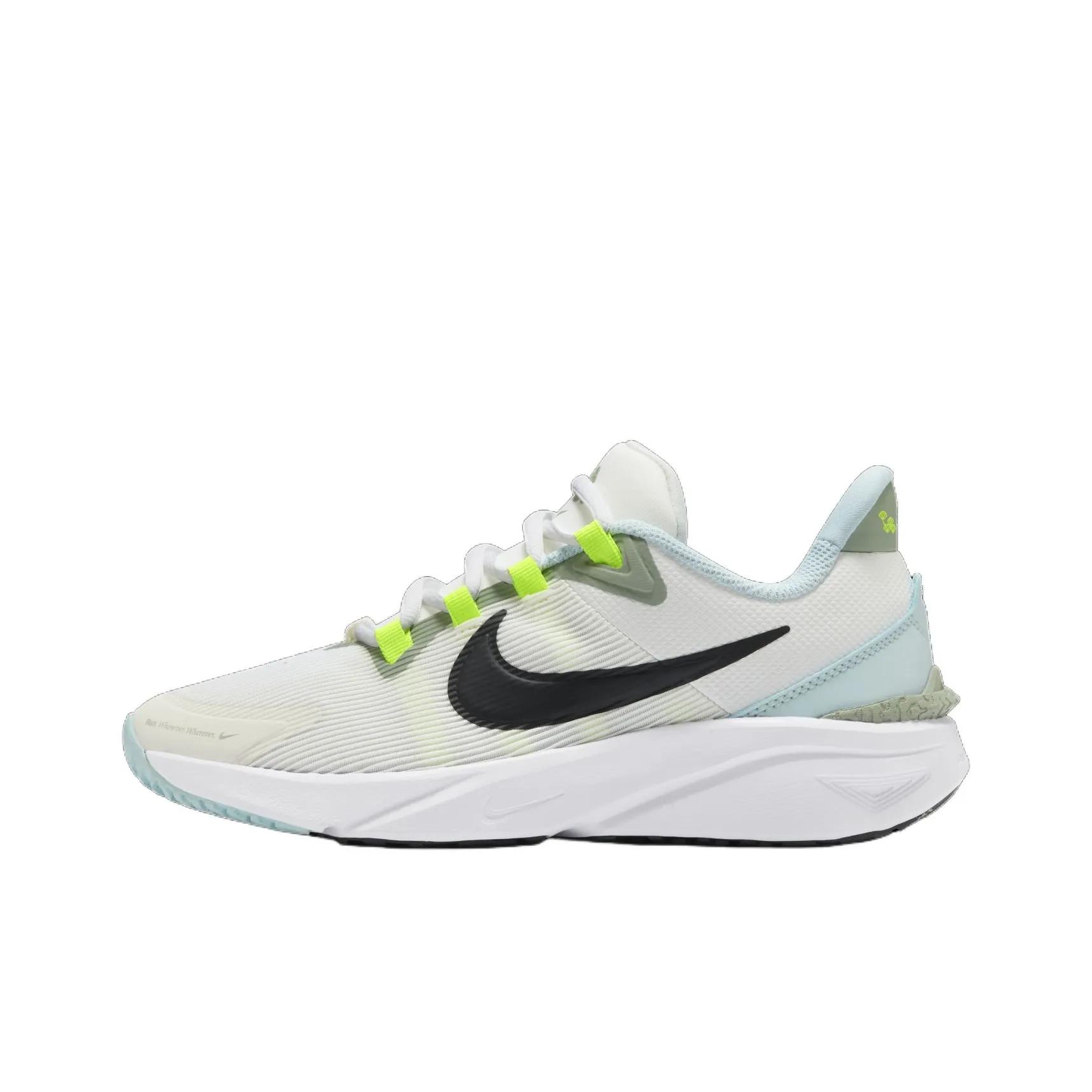 

Nike Star Runner 4 Abrasion Resistant Low Top Kids Lifestyle Shoes Beige Sneakers HQ3469-101 38 бежевый