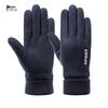 Women's Outdoor Thermal Touchscreen Suede Gloves