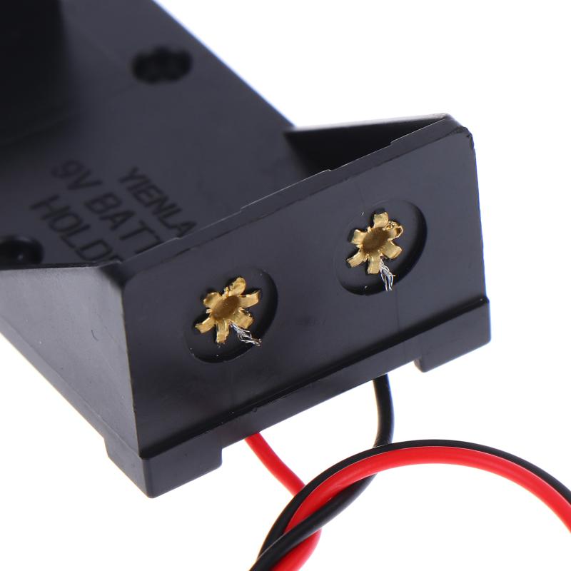 5/10Pcs 9V Battery Clip Holder 9V Battery Case 9V Battery Box With Wire Leads Diy Accessories