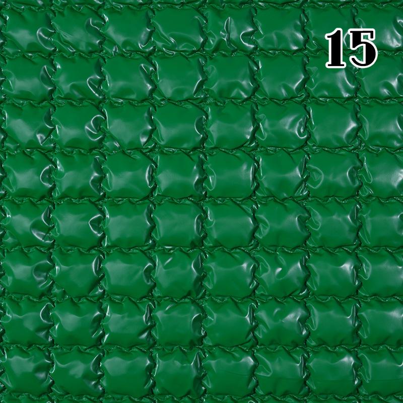 Waterproof PU Polyester Quilting Fabric Shiny Embossing Cotton-padded Fabric For Sewing Jacket Bags Furniture Upholstery