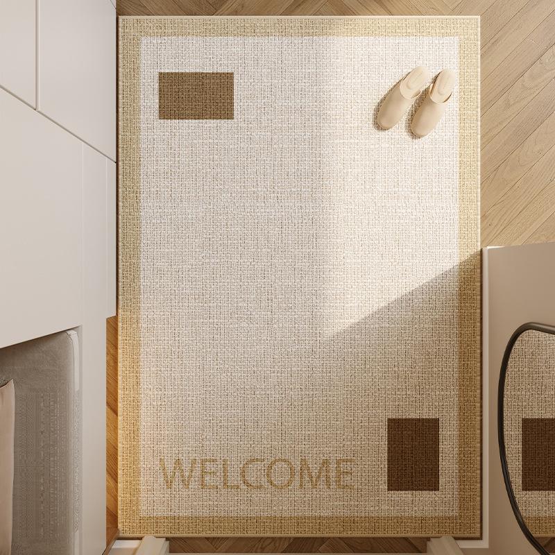 Entrance Door Mat Modern and Simple Household Entrance Anti Slip Foot Mat Door Mat Carpet 120*160