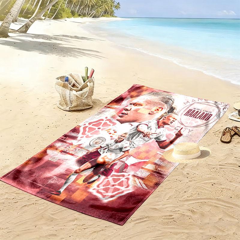 Vinicius Jr. Rise Beach Towel, Large Soft Quick Dry Towel for Beach Camping Swimming