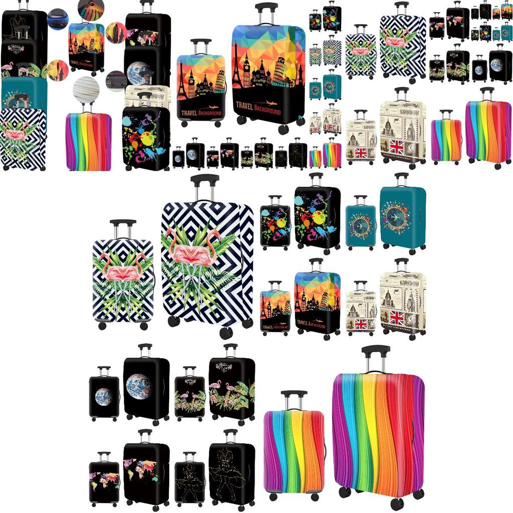 High Elasticity Thickened Dustproof Luggage Protector For Suitcases Protect Your Luggage In Style!