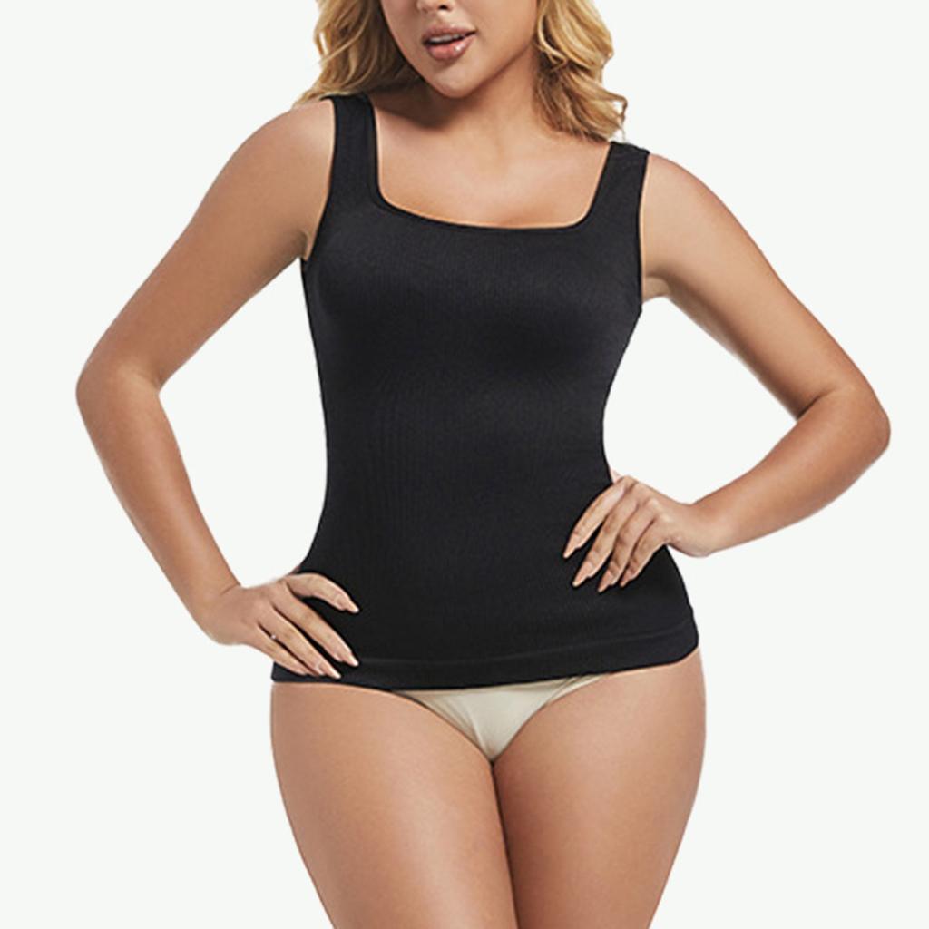 Women's Fashion Casual Non-marking Shuo Body Waist Bottoming Sleeveless Tank Tops