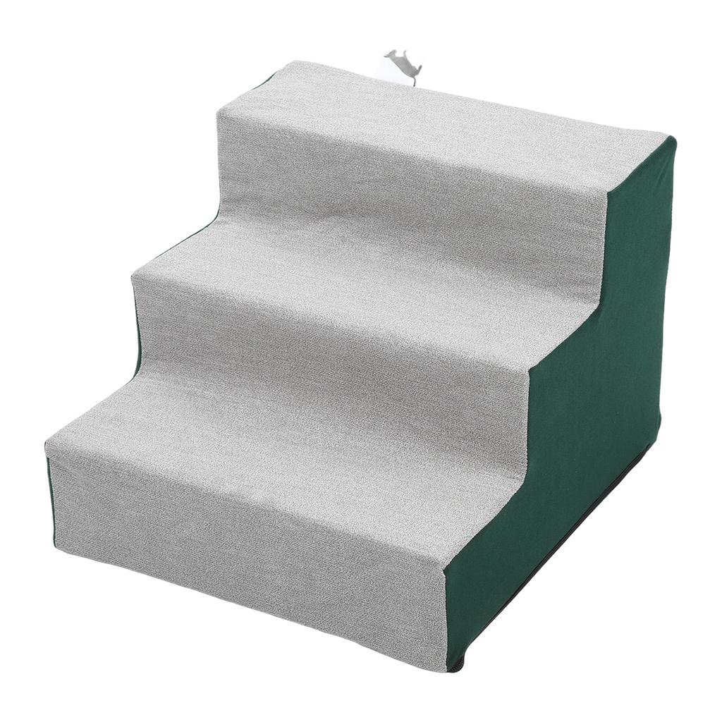 Gradini per Animali Domestici Morbidi Peluche Fodera Rimovibile Scale Portatili per Animali Domestici per Cani Piccoli Gatti Animali Domestici