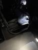 2LOOP LED 3 Chip SMD Inner Lamp Foot Lamp Glove Box Console Box - Pure White Light